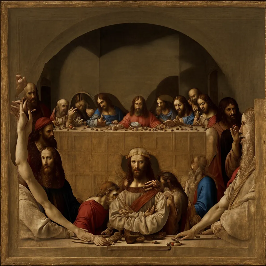 1498 - The Last Supper - Leonardoda Vinci